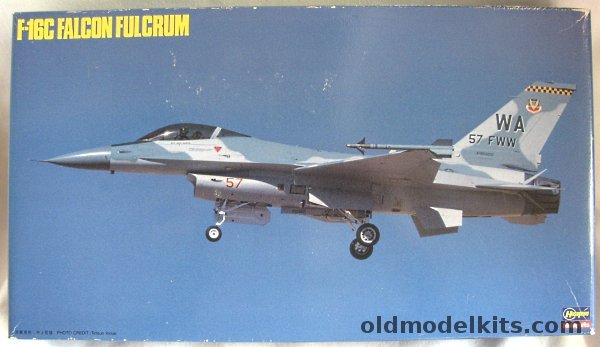 Hasegawa 1/48 General Dynamics F-16C Falcon Fulcrum - 64th AS FWW USAF / 64th AS 57th FWW USAF, SP32 plastic model kit
